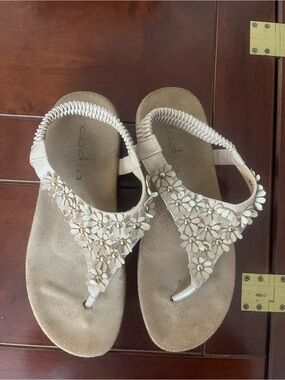 Women's Floral Thong Codia Sandals